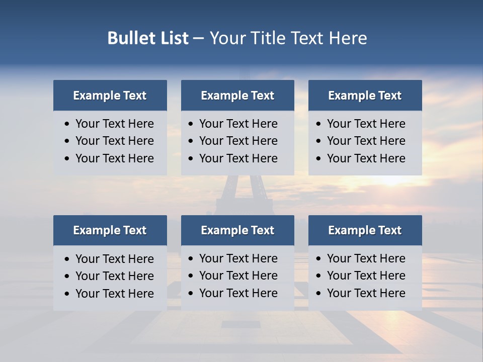 Tour Tourisme Monument PowerPoint Template