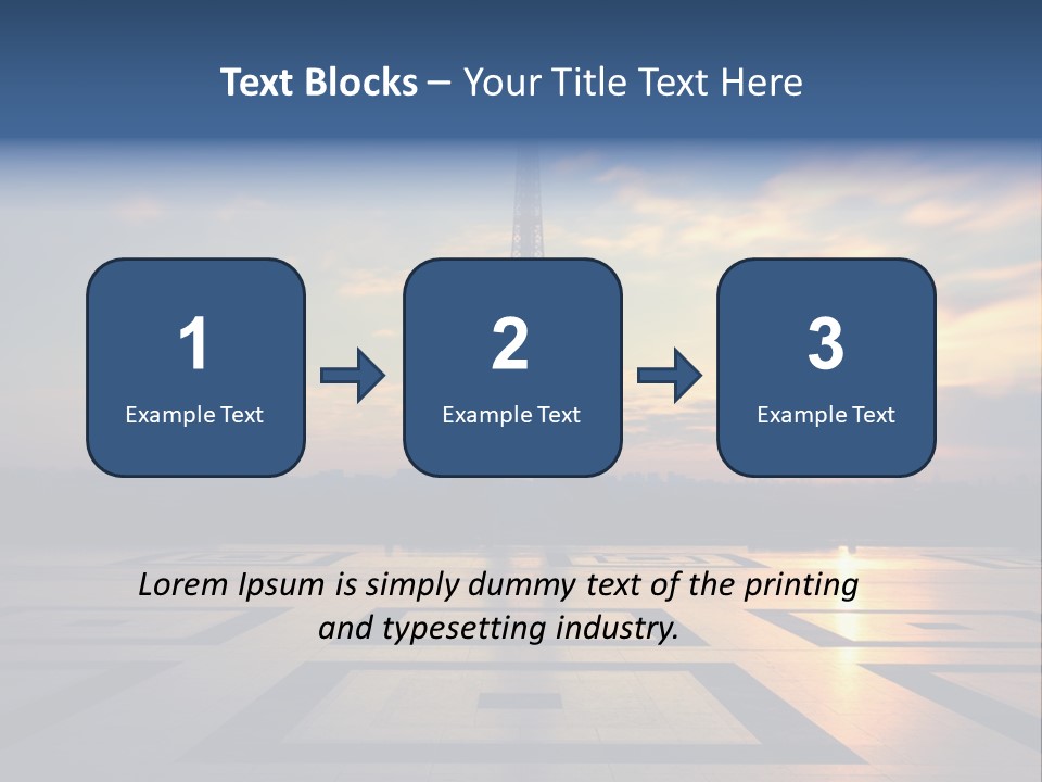 Tour Tourisme Monument PowerPoint Template