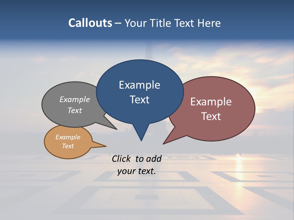Tour Tourisme Monument PowerPoint Template