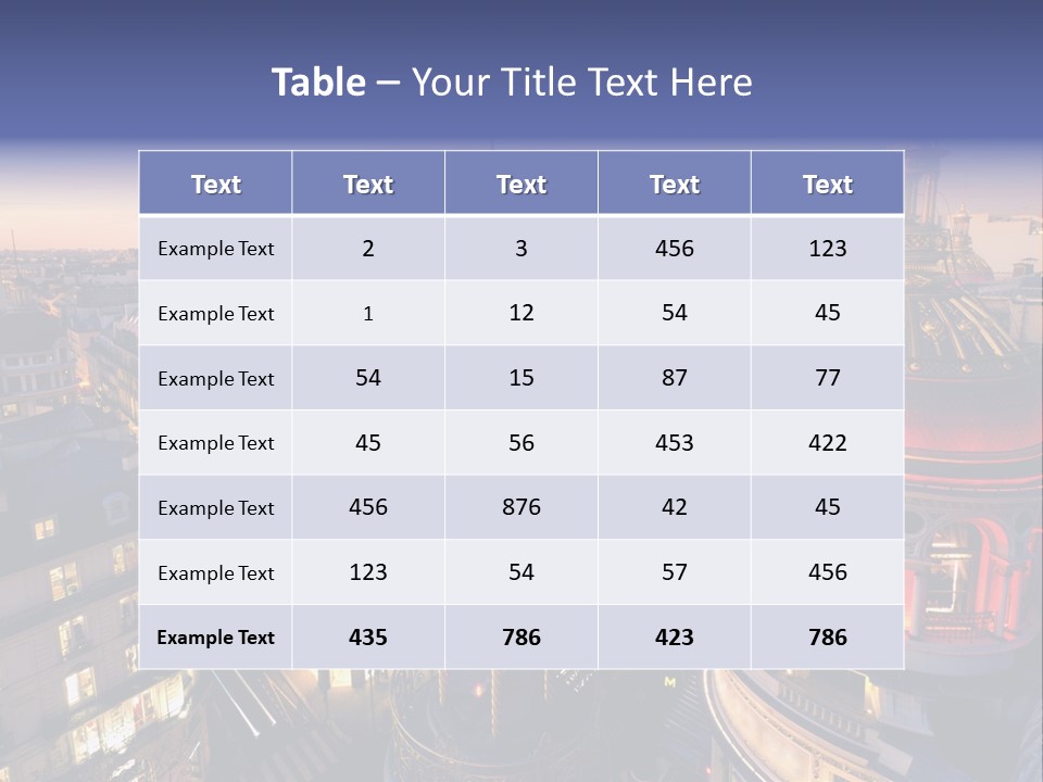 Capitale Coupole Touriste PowerPoint Template