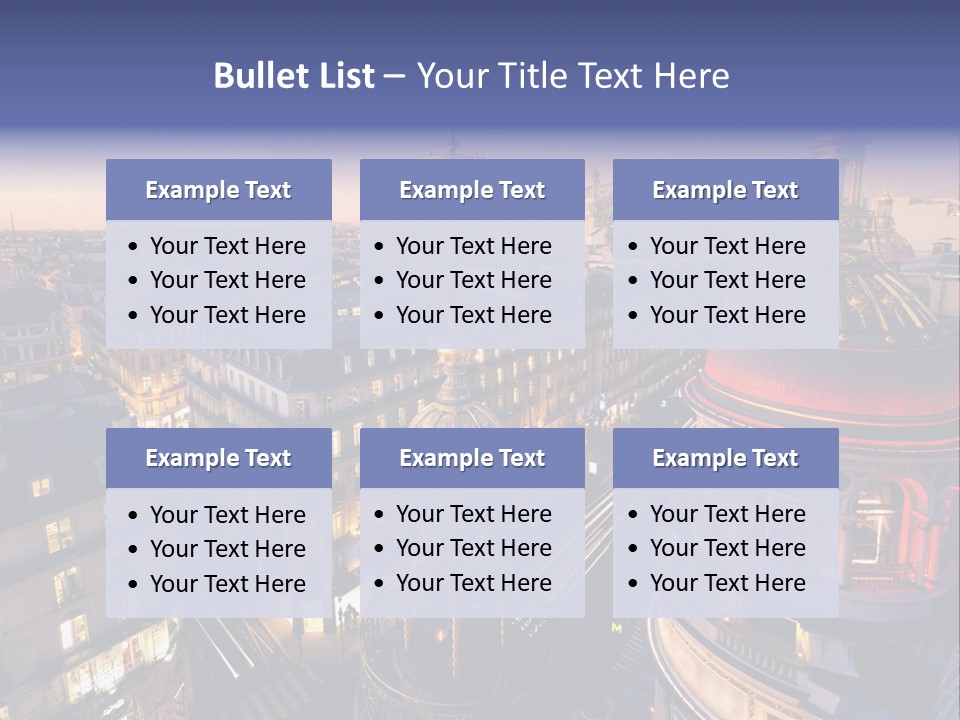 Capitale Coupole Touriste PowerPoint Template