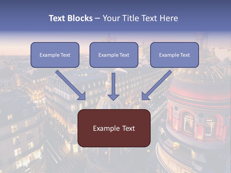 Capitale Coupole Touriste PowerPoint Template