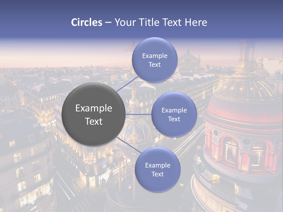 Capitale Coupole Touriste PowerPoint Template