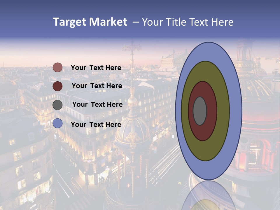 Capitale Coupole Touriste PowerPoint Template