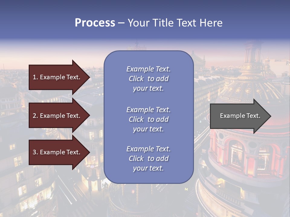 Capitale Coupole Touriste PowerPoint Template