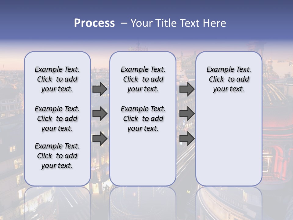 Capitale Coupole Touriste PowerPoint Template