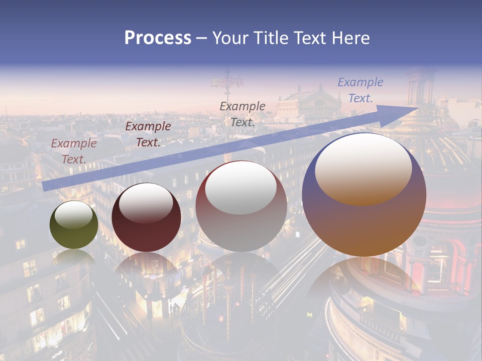 Capitale Coupole Touriste PowerPoint Template