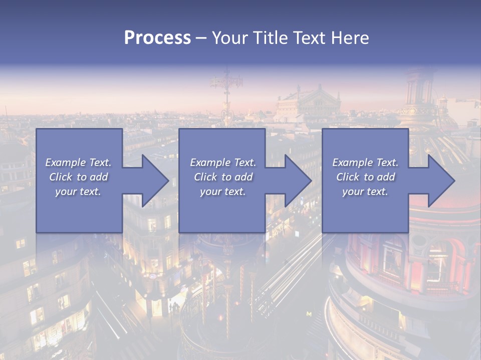 Capitale Coupole Touriste PowerPoint Template