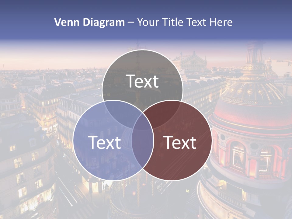 Capitale Coupole Touriste PowerPoint Template