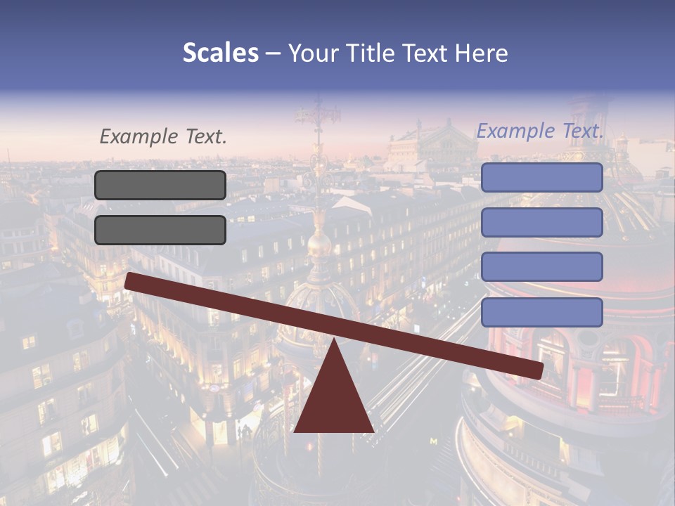 Capitale Coupole Touriste PowerPoint Template