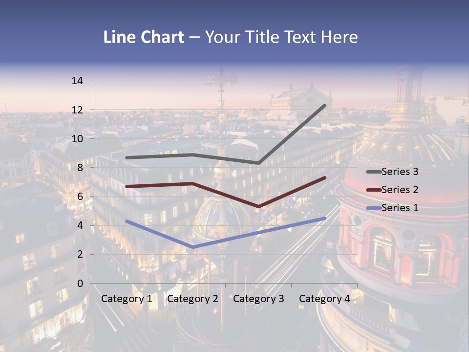 Capitale Coupole Touriste PowerPoint Template
