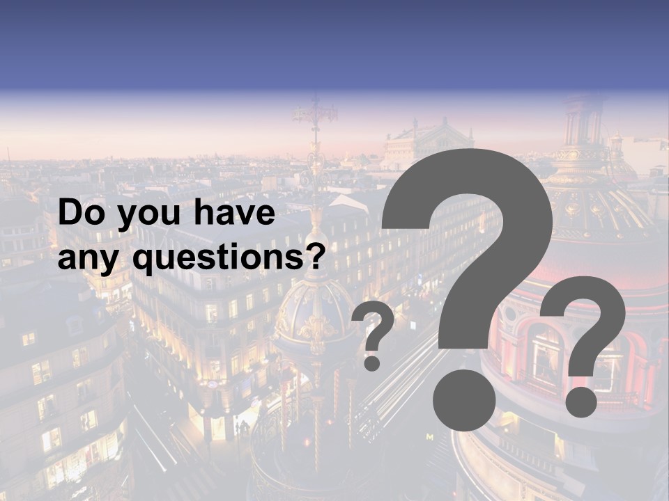 Capitale Coupole Touriste PowerPoint Template