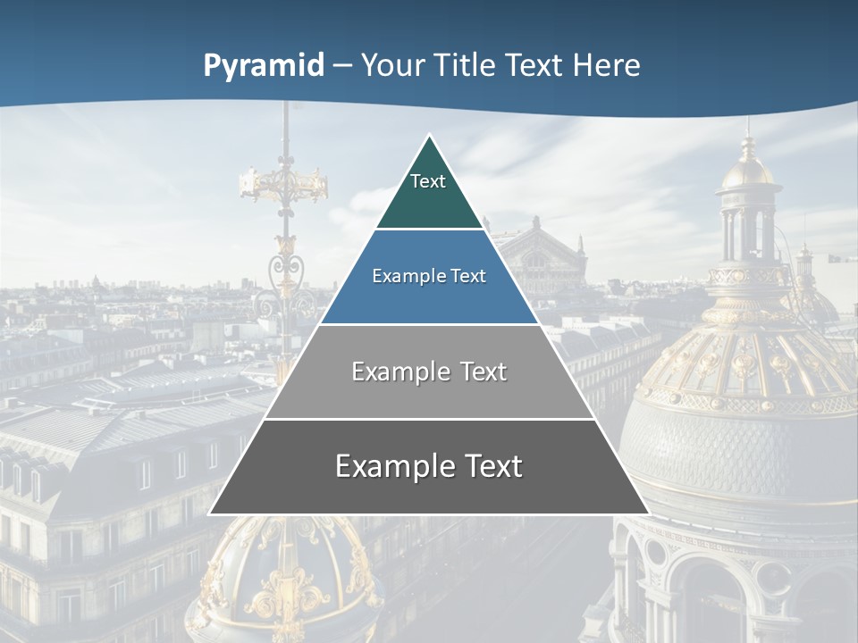 France Touriste Sculpture PowerPoint Template