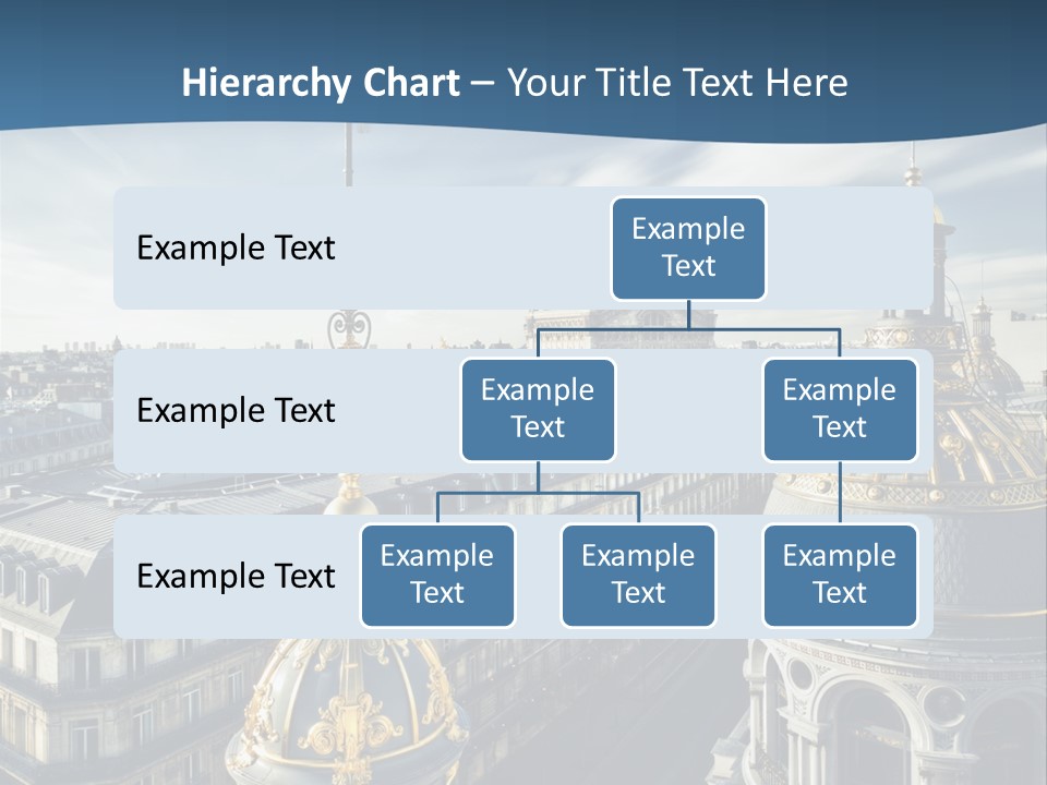 France Touriste Sculpture PowerPoint Template