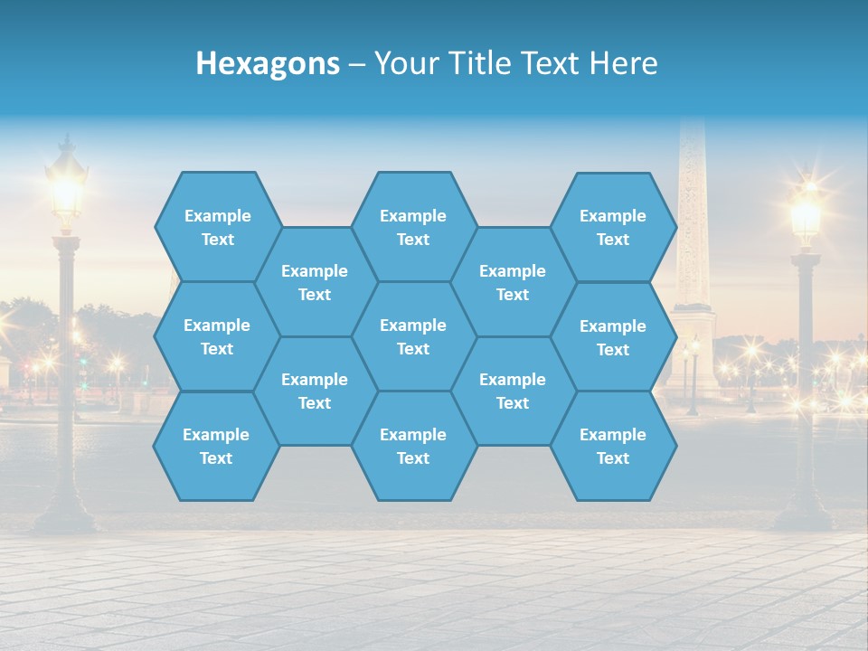 Ancien Tour Eiffel Paris PowerPoint Template