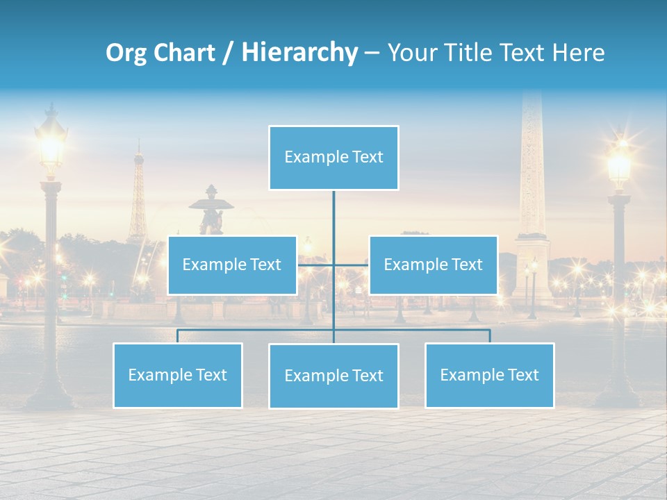 Ancien Tour Eiffel Paris PowerPoint Template