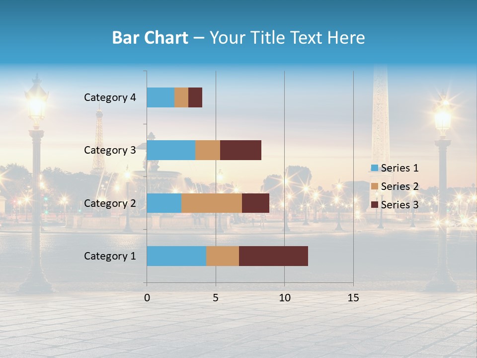 Ancien Tour Eiffel Paris PowerPoint Template