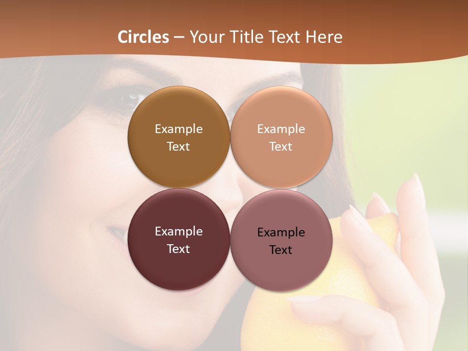 European Smile Happy PowerPoint Template