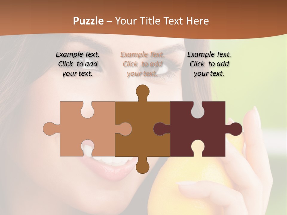 European Smile Happy PowerPoint Template