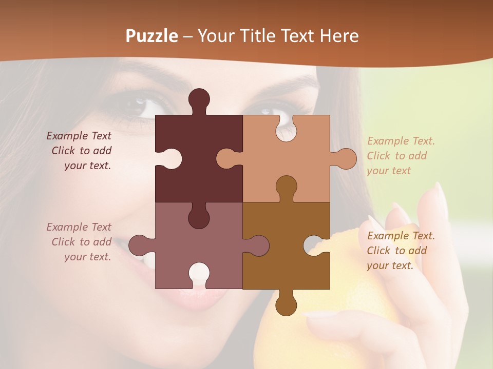 European Smile Happy PowerPoint Template