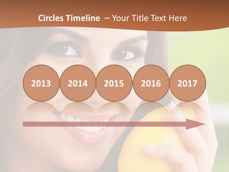 European Smile Happy PowerPoint Template