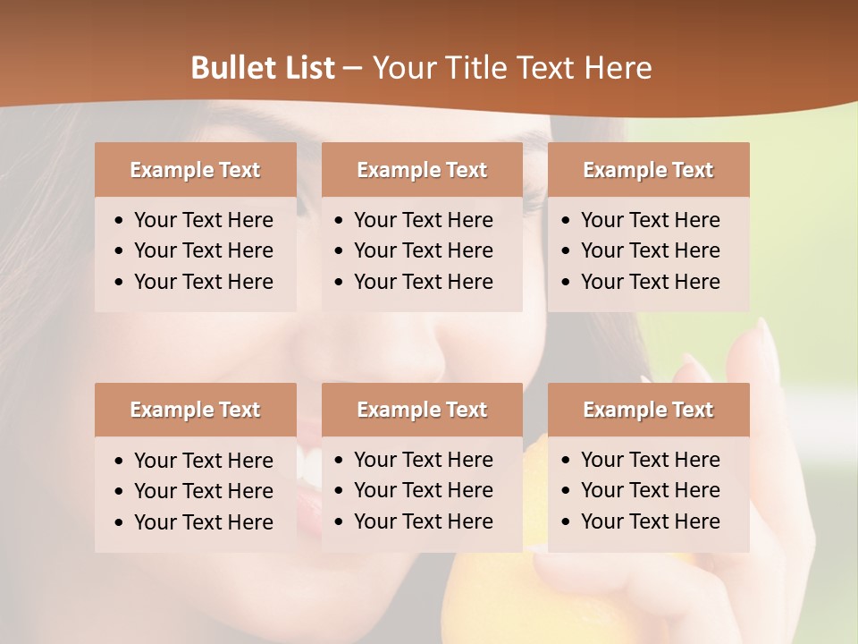 European Smile Happy PowerPoint Template