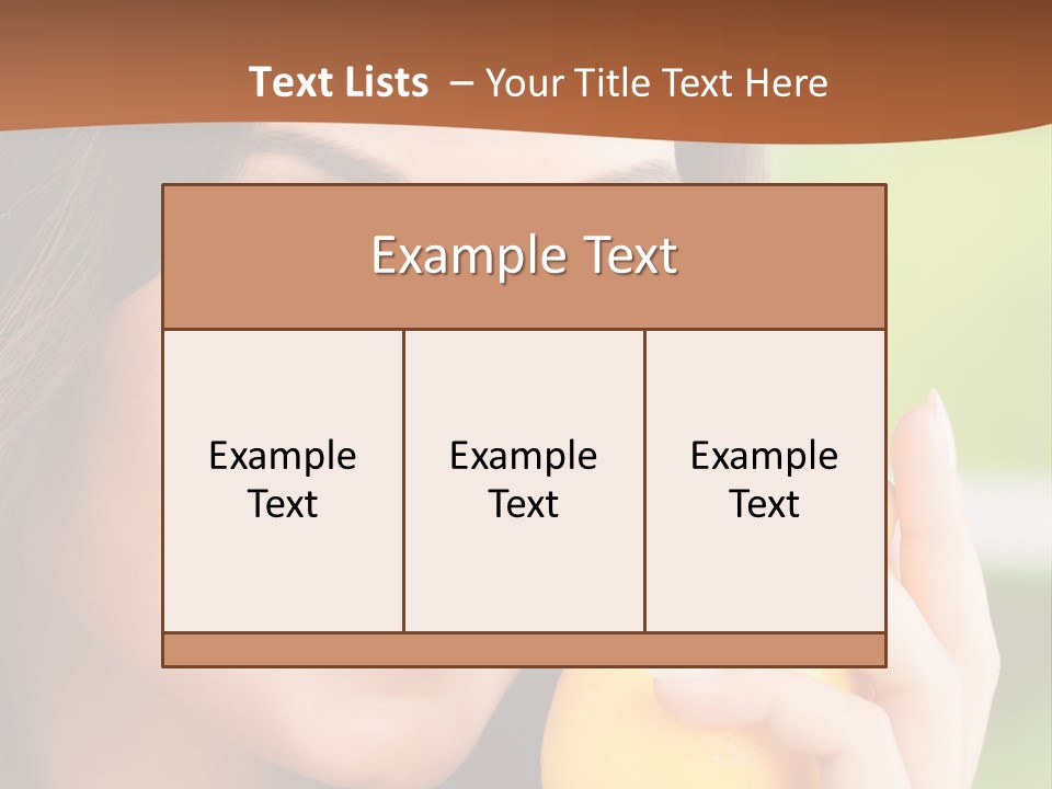 European Smile Happy PowerPoint Template