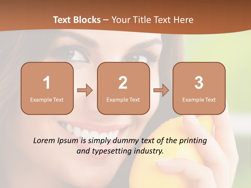European Smile Happy PowerPoint Template