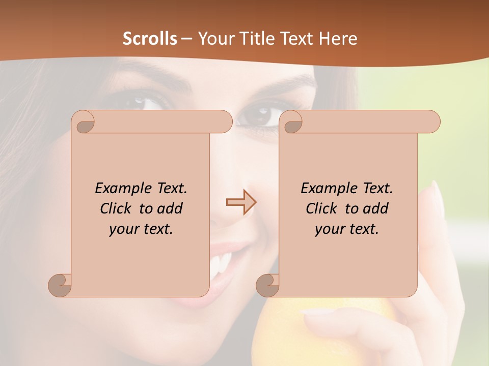 European Smile Happy PowerPoint Template