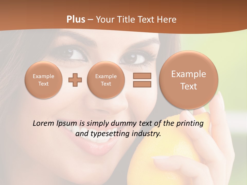 European Smile Happy PowerPoint Template