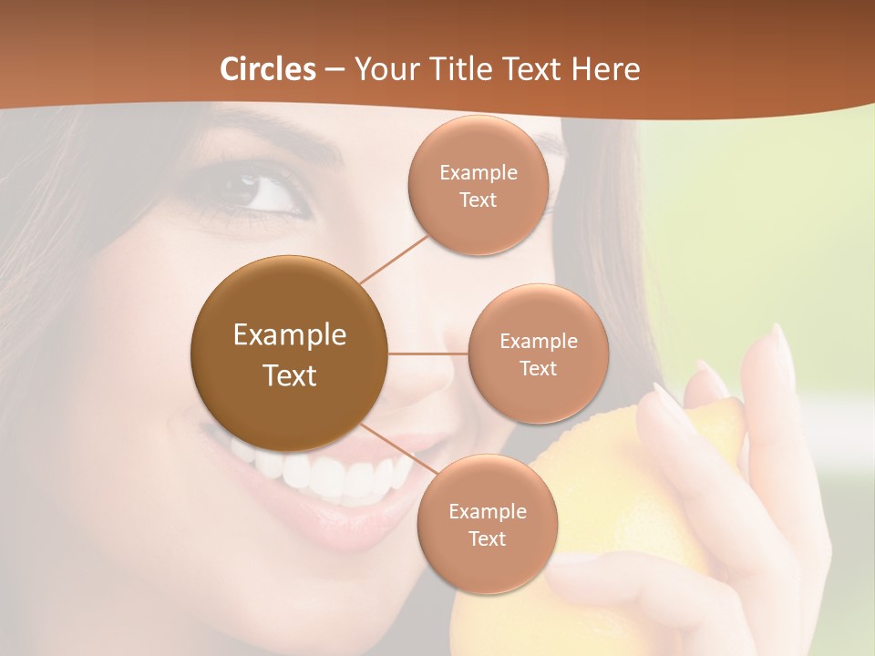 European Smile Happy PowerPoint Template