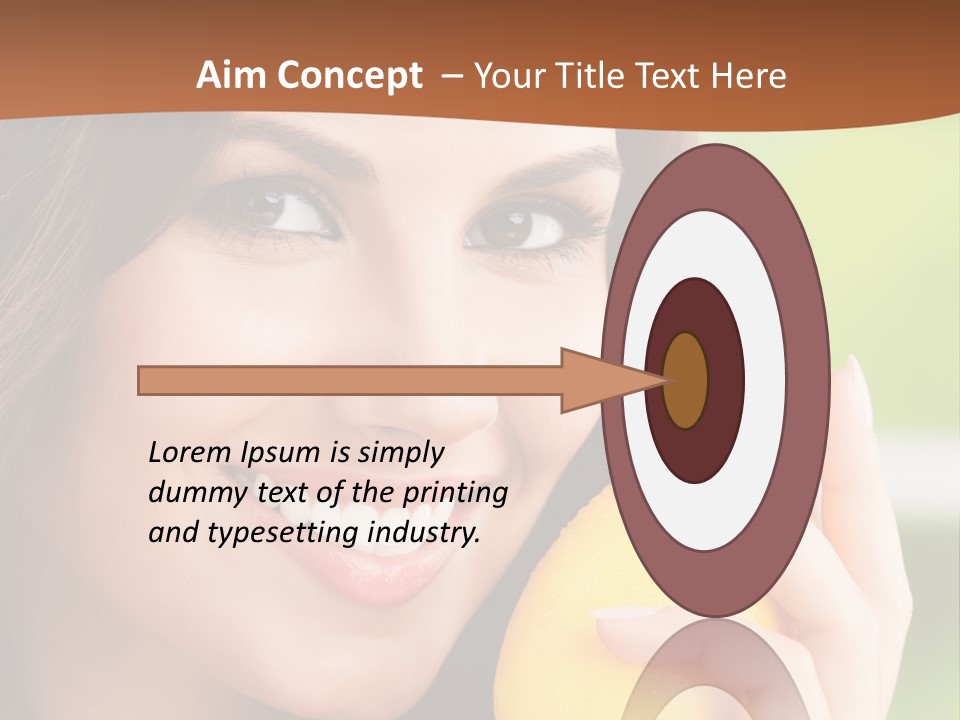 European Smile Happy PowerPoint Template