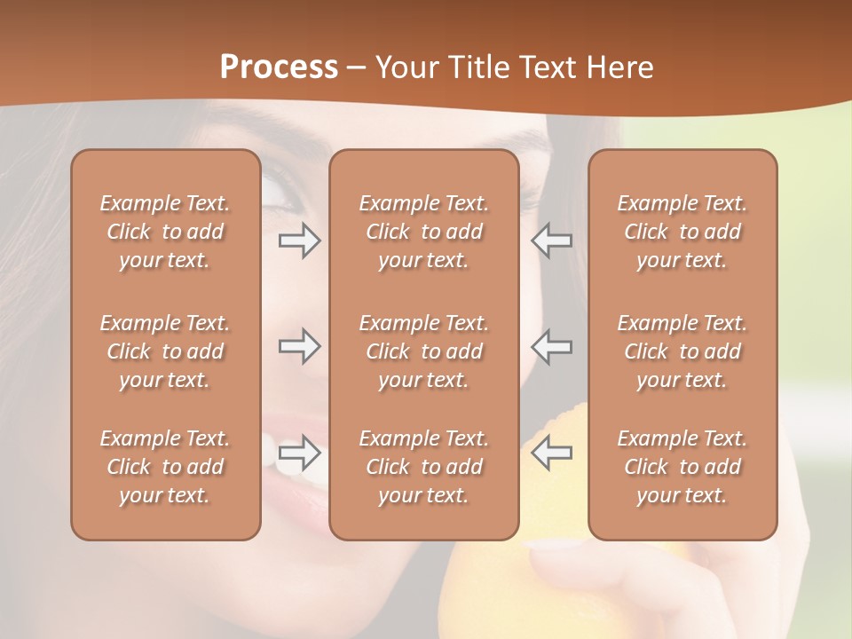 European Smile Happy PowerPoint Template