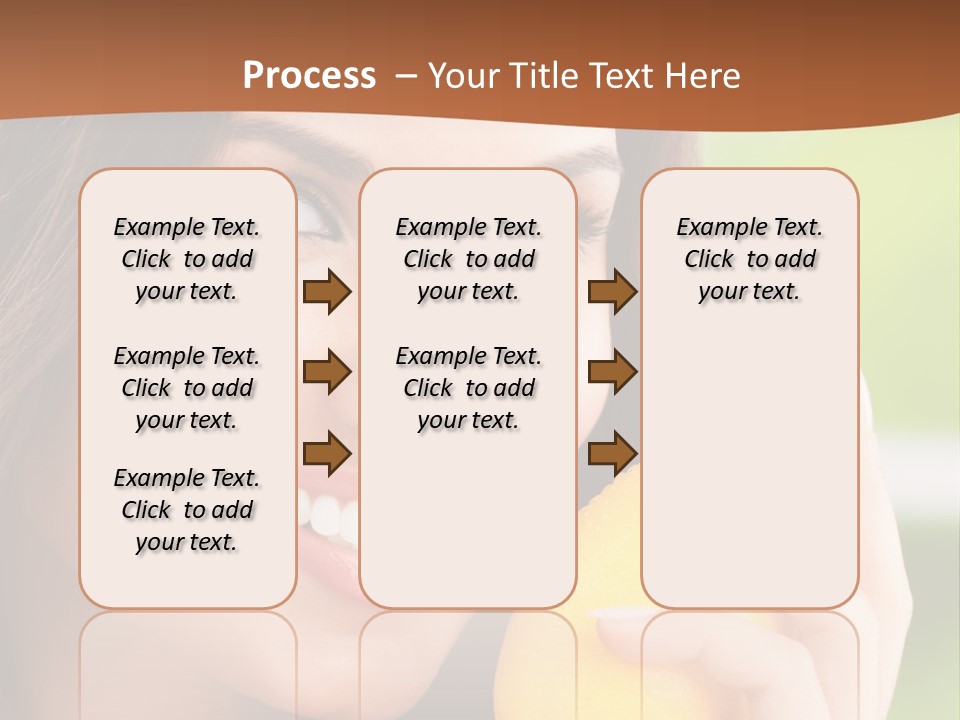 European Smile Happy PowerPoint Template