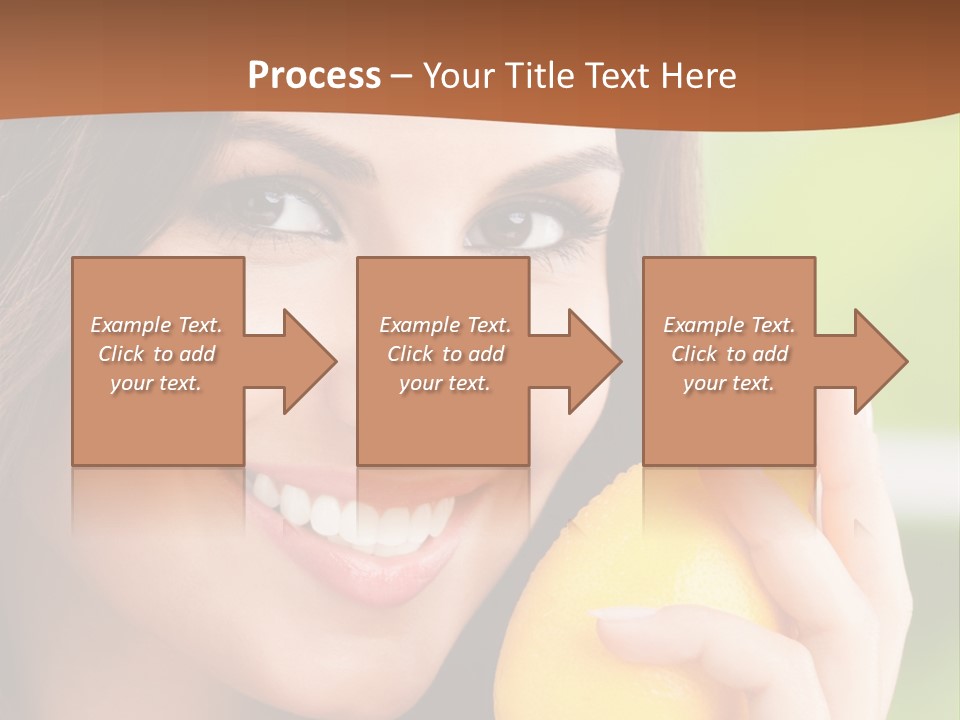 European Smile Happy PowerPoint Template