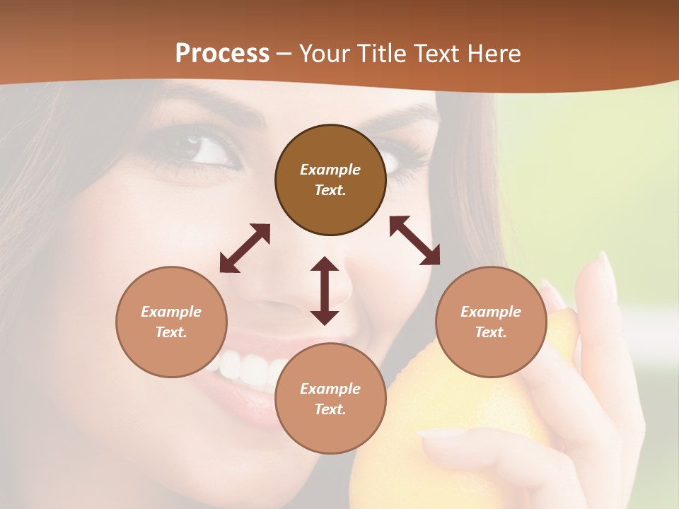 European Smile Happy PowerPoint Template