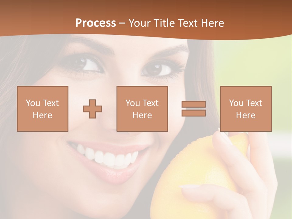 European Smile Happy PowerPoint Template