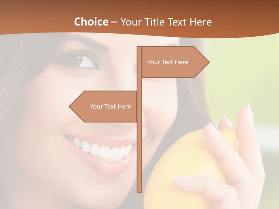 European Smile Happy PowerPoint Template