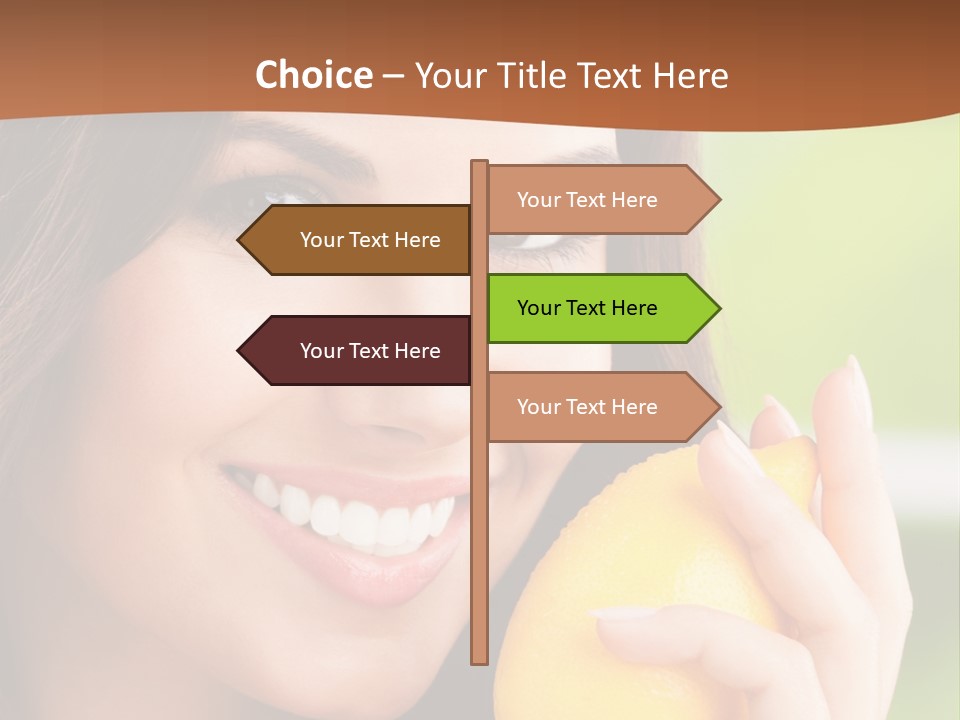 European Smile Happy PowerPoint Template