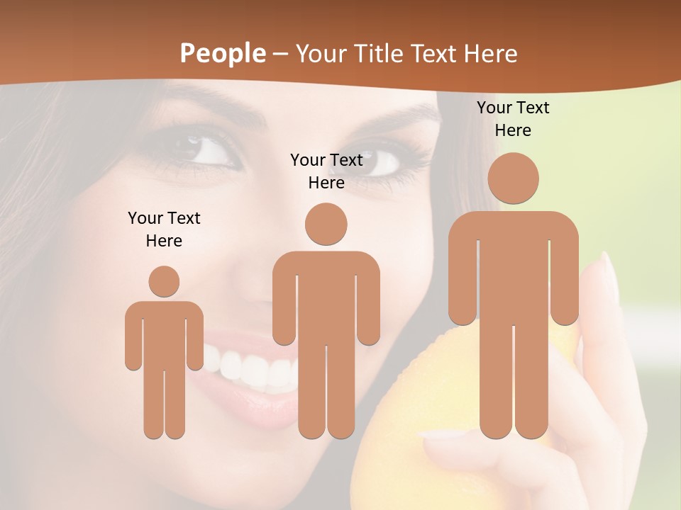 European Smile Happy PowerPoint Template