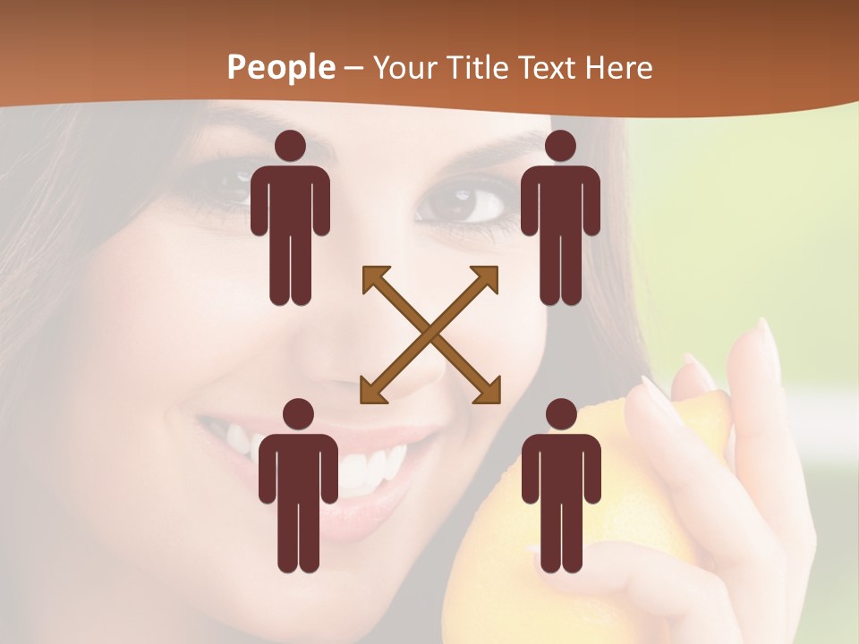 European Smile Happy PowerPoint Template