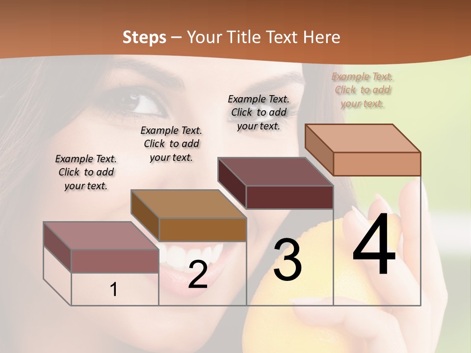European Smile Happy PowerPoint Template