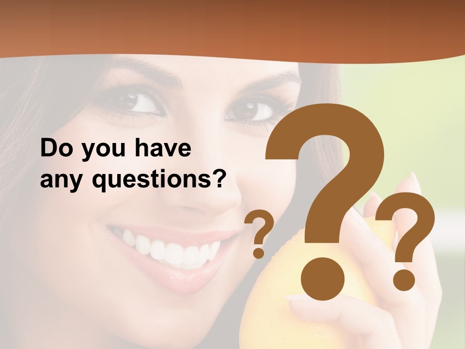 European Smile Happy PowerPoint Template