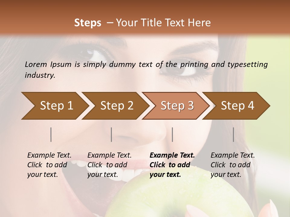 Pretty Girl Only PowerPoint Template