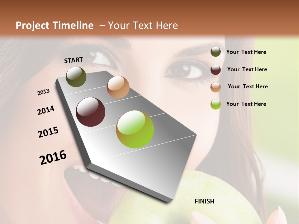 Pretty Girl Only PowerPoint Template