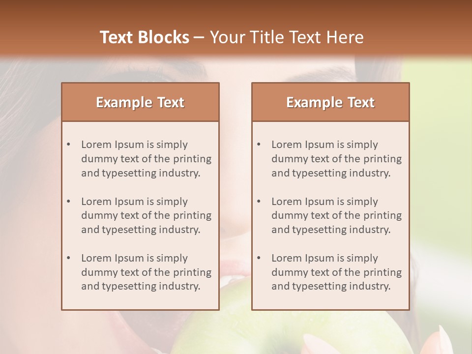 Pretty Girl Only PowerPoint Template