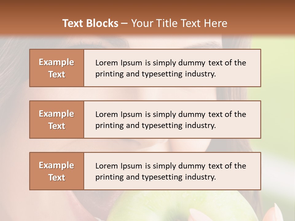 Pretty Girl Only PowerPoint Template