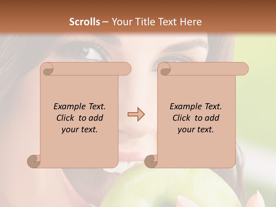Pretty Girl Only PowerPoint Template