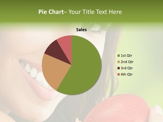 Smile Food Apple PowerPoint Template