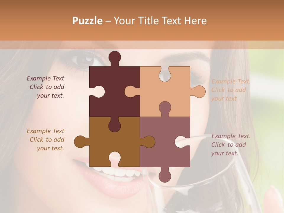 Outdoor Happy One PowerPoint Template